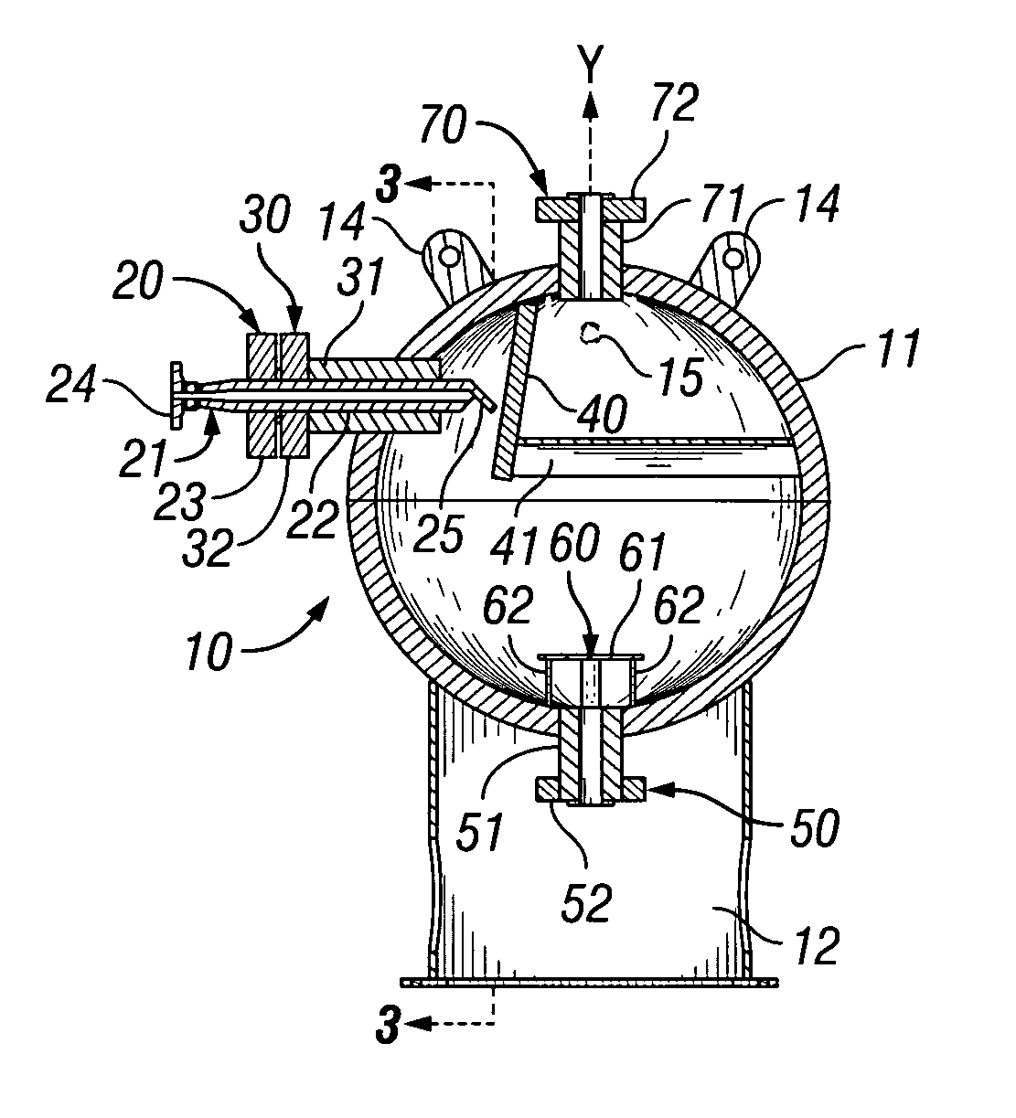 Spherical sand separators