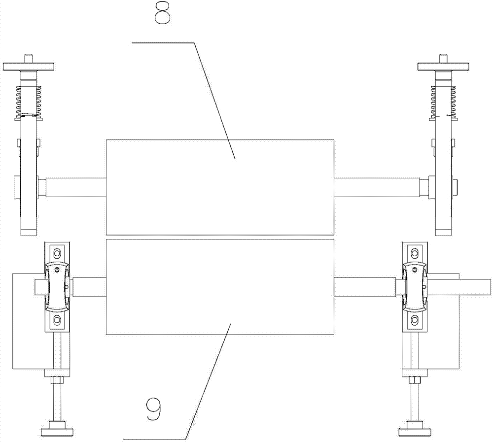 Novel thin strip tractor