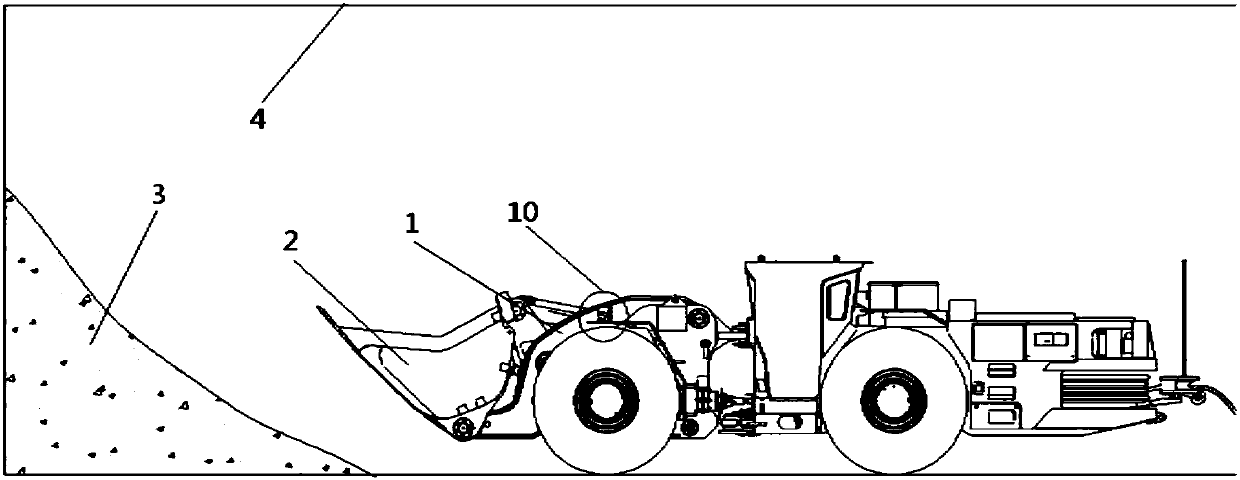 Scraper shovel loading control system and method and scraper