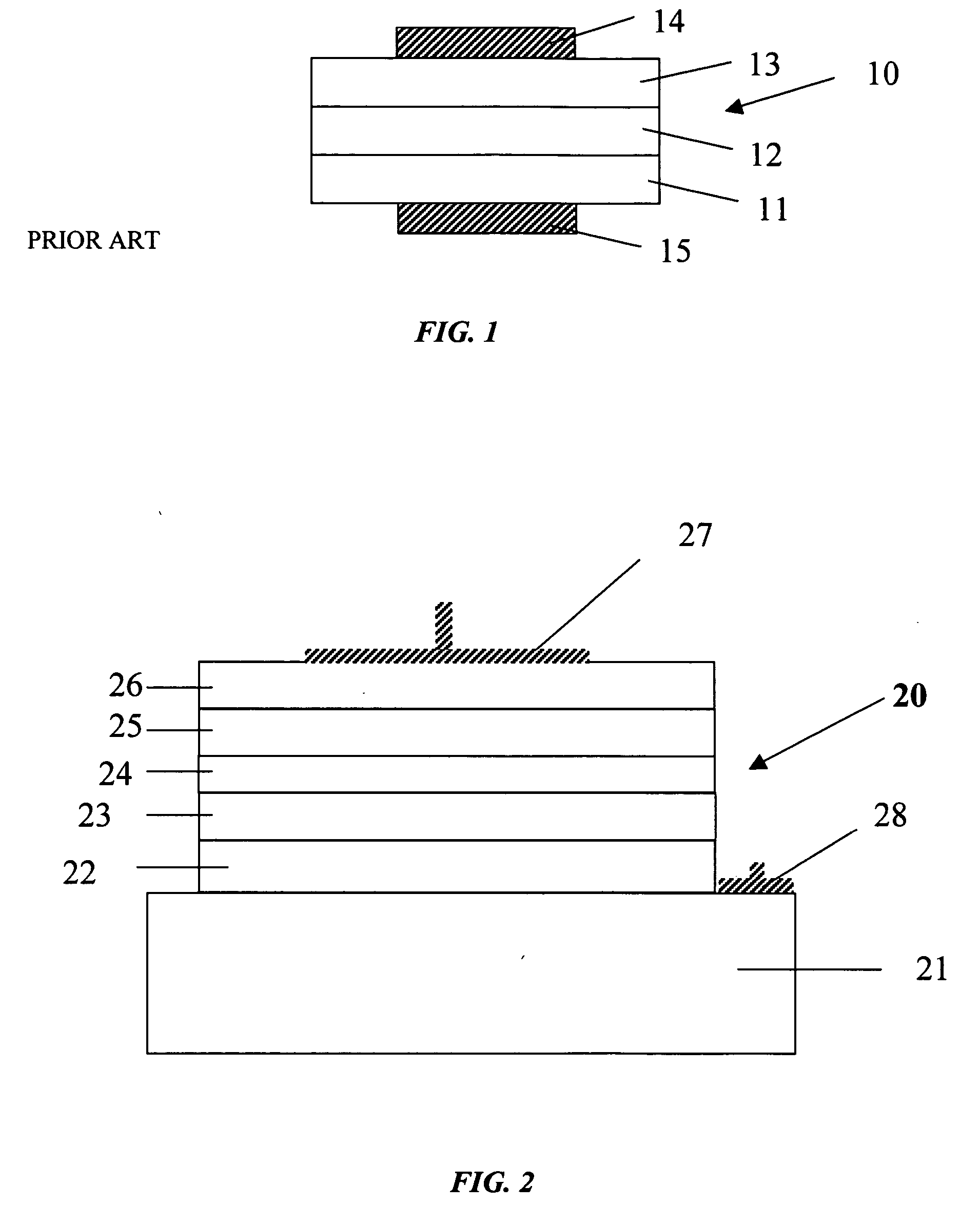 Diamond based blue/UV emission source