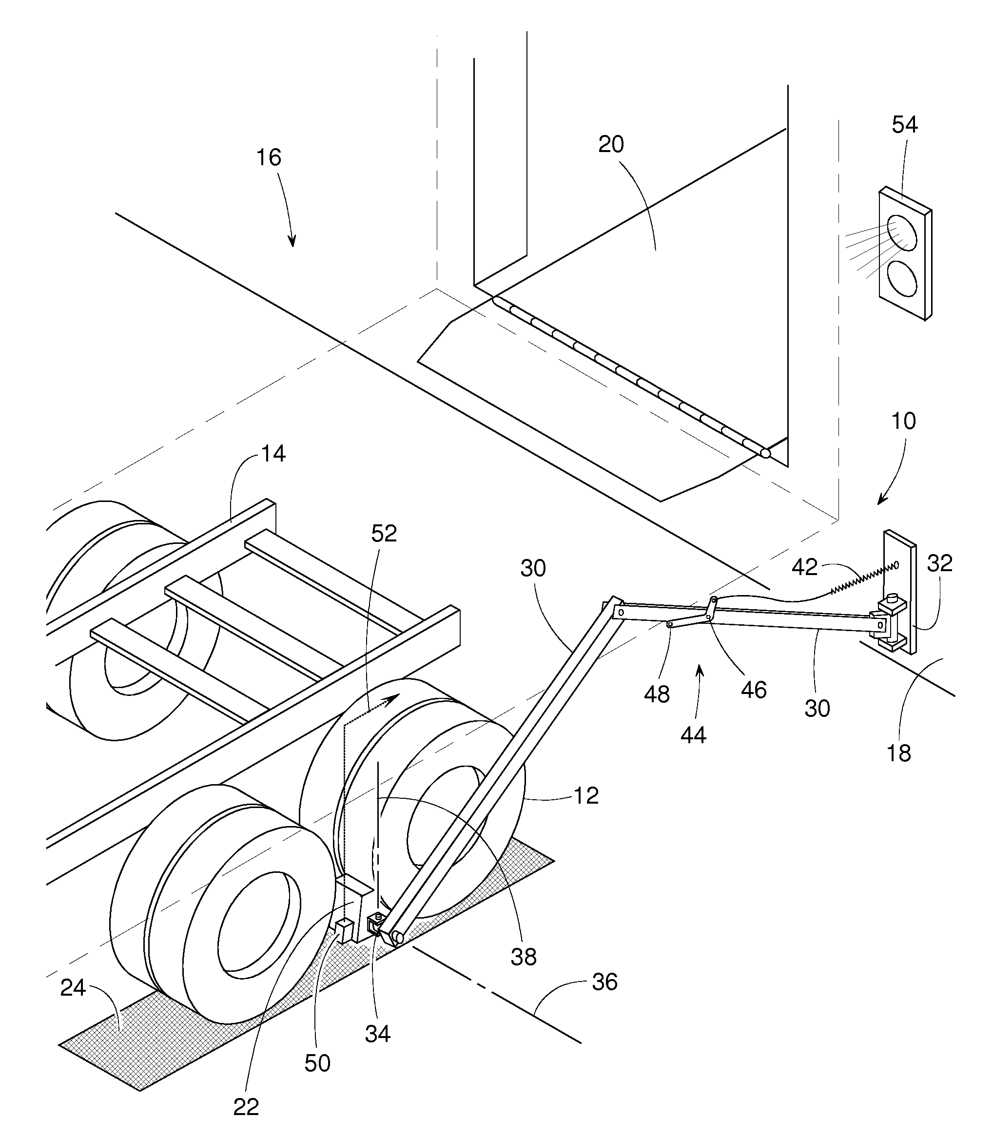 Wheel chock system