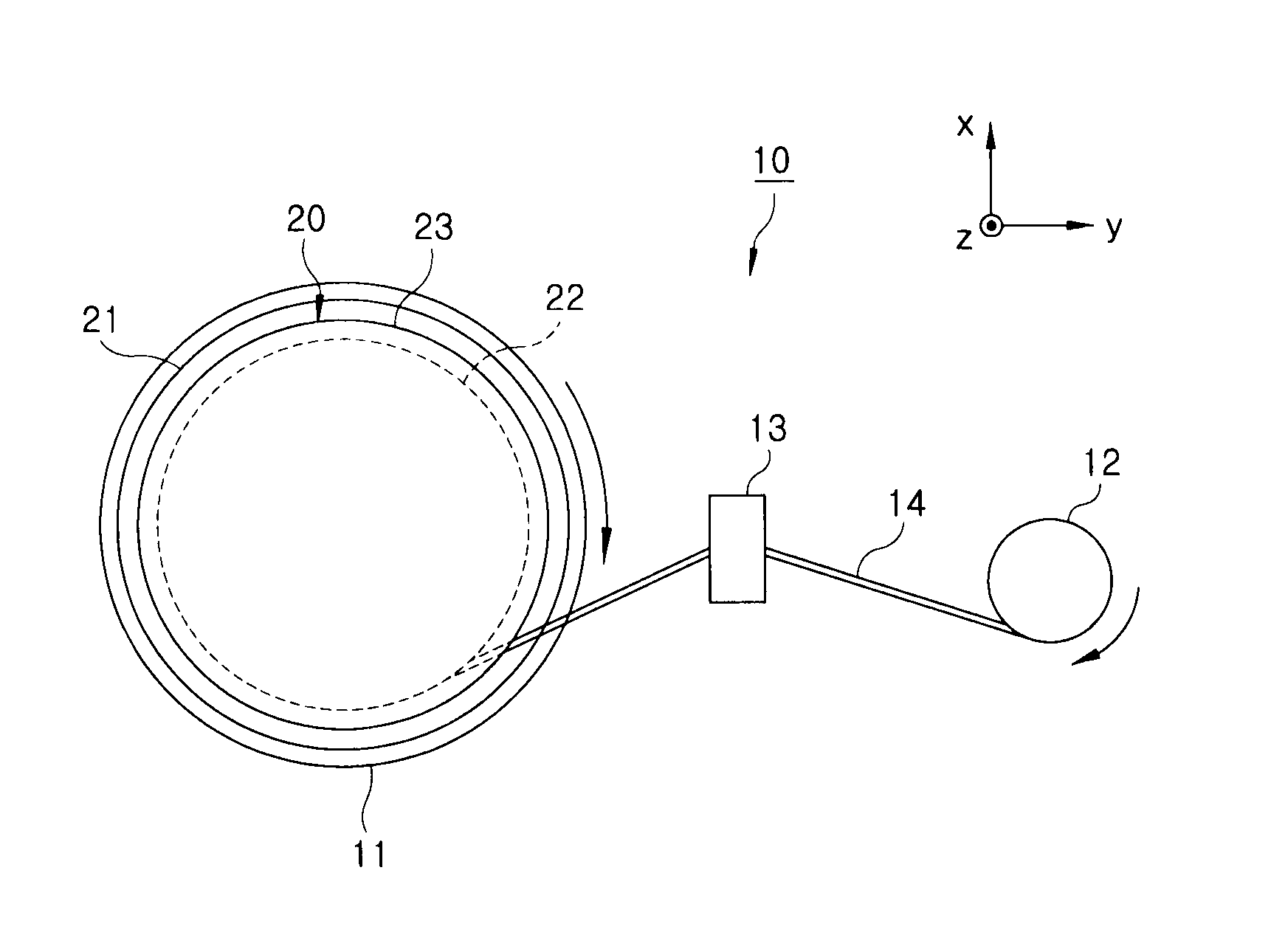 Method and apparatus for repairing an electrostatic chuck device, and the electrostatic chuck device