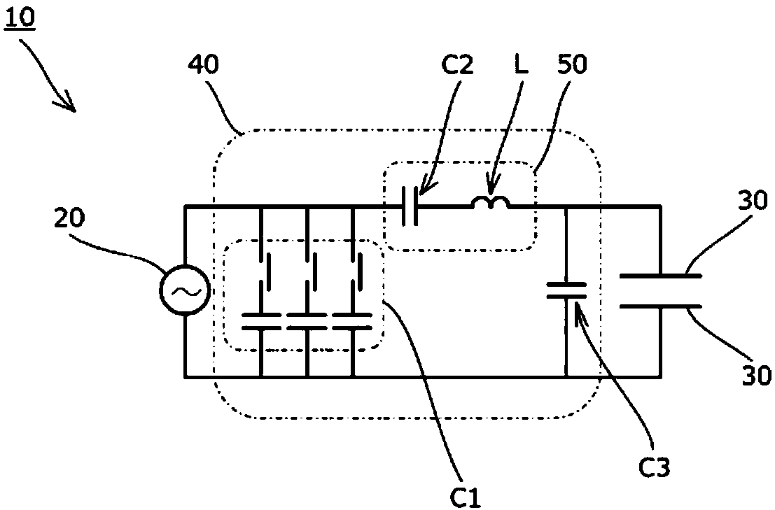 High-frequency dielectric heating device