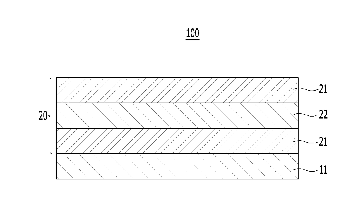 Copper clad laminate for vehicle LED lamp, printed circuit board including the same, and manufacturing method thereof