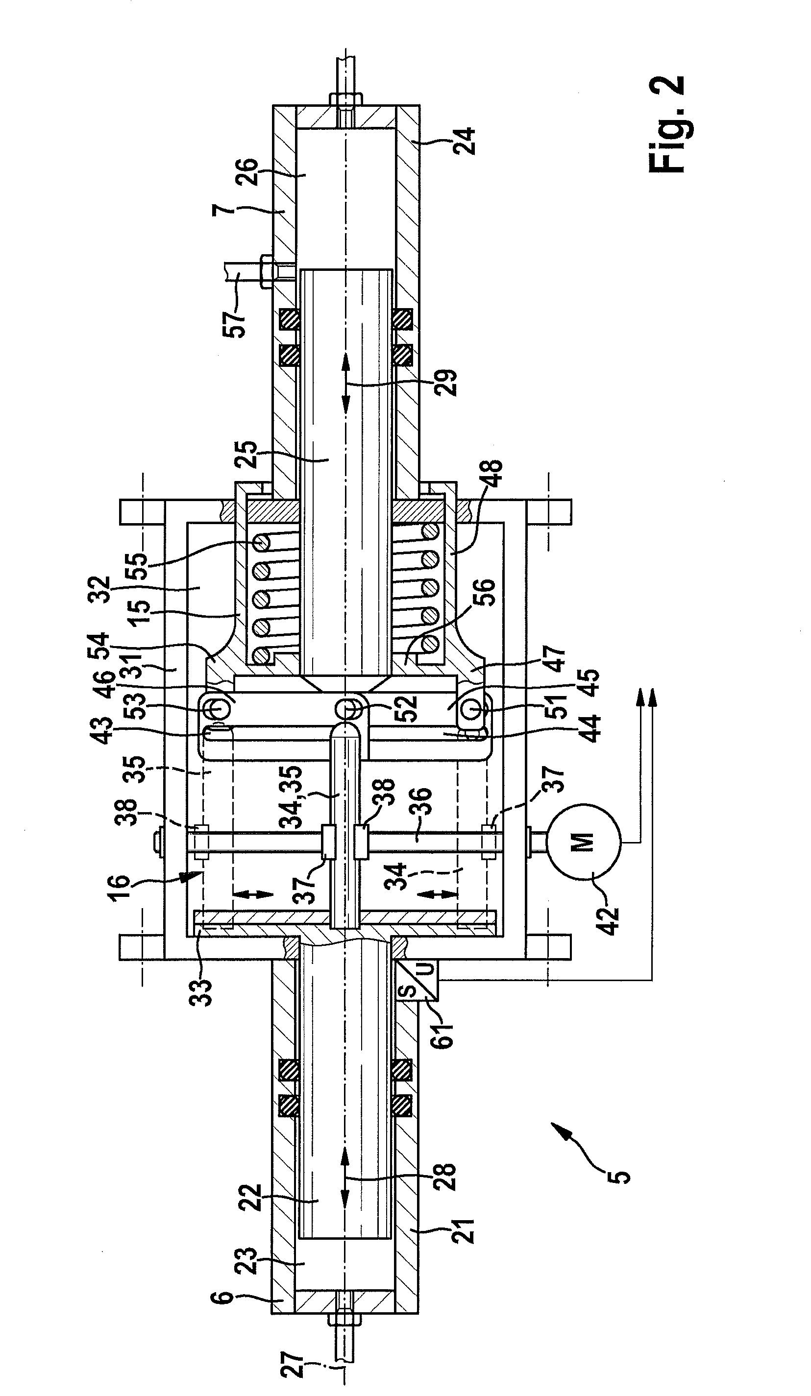 Pressure transmission device for a vehicle, power-assisted braking system and method