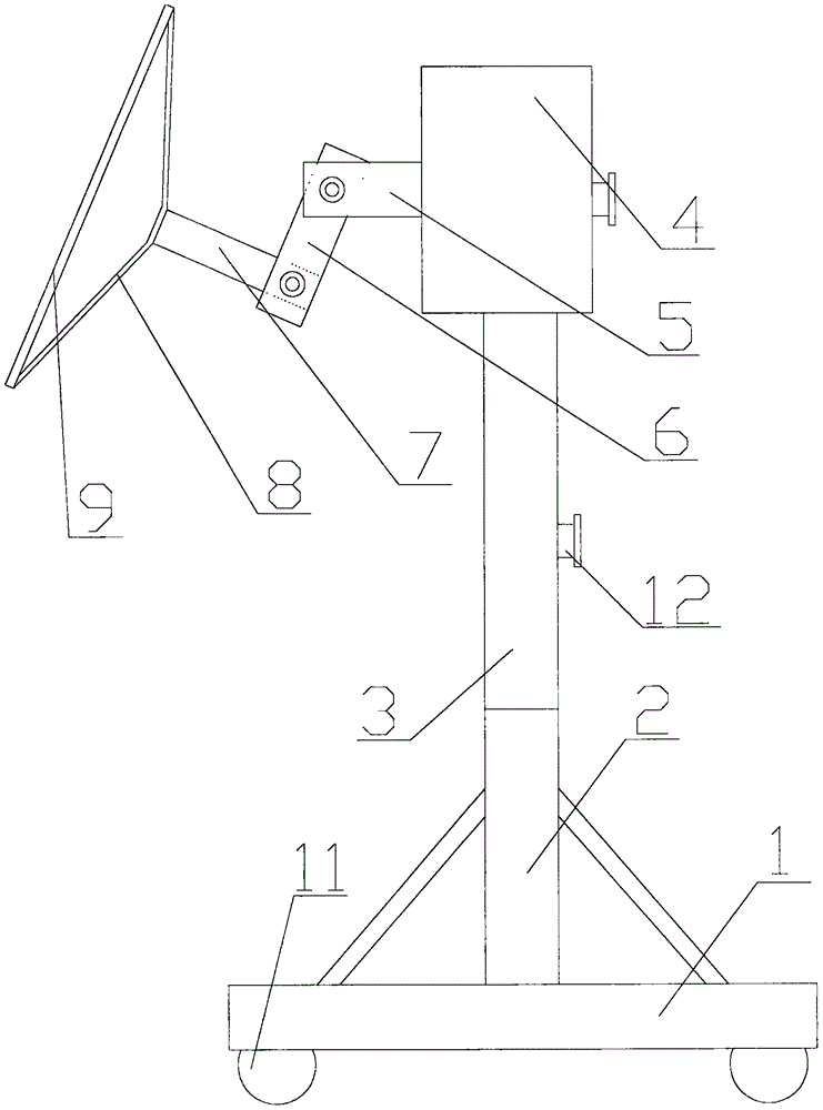 Badminton training auxiliary device