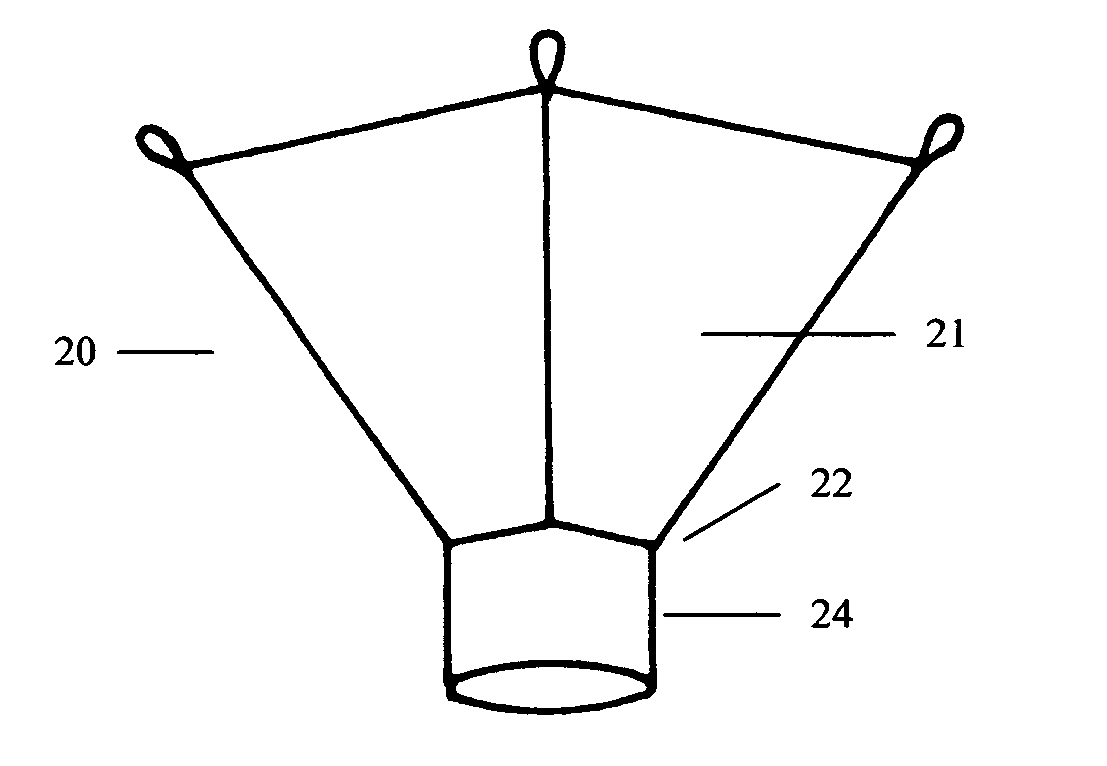 Article of manufacture for a flexible silo