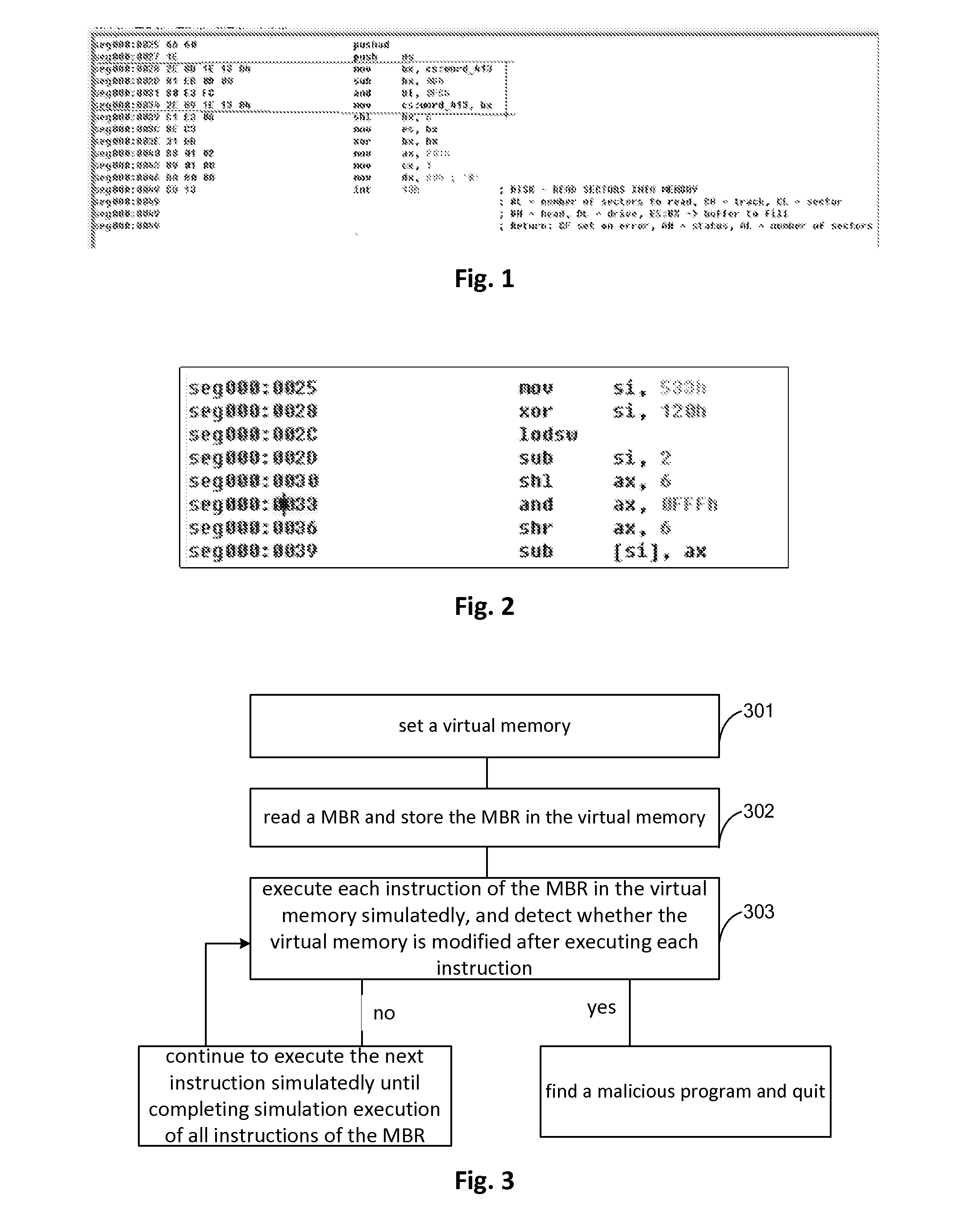 Method, apparatus and virtual machine for detecting malicious program