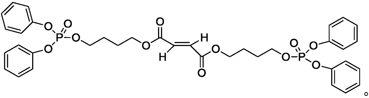 Phosphorus-containing unsaturated polyester resin special for production of fiber reinforced plastics and preparation method thereof