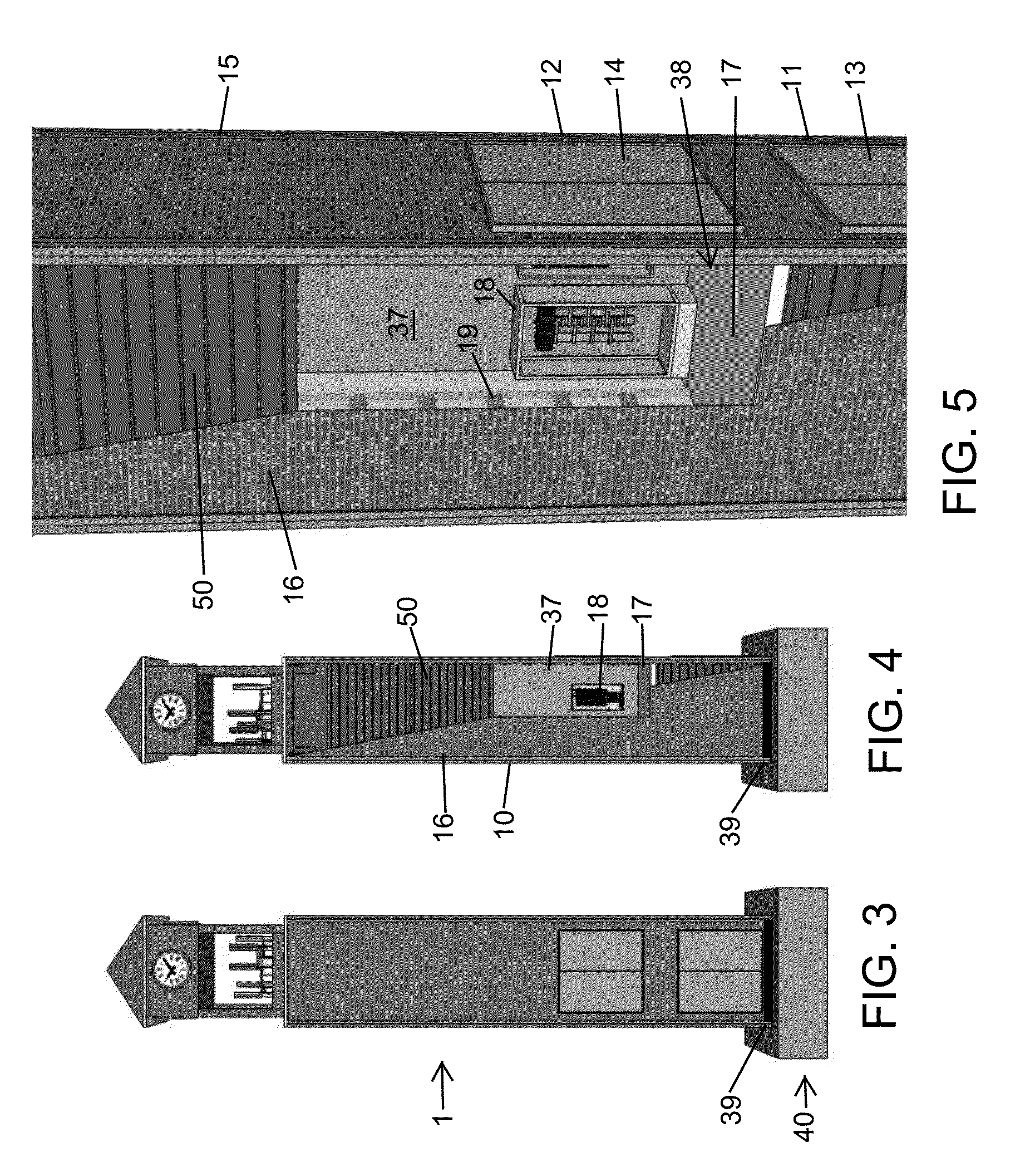 Cellular antenna tower and equipment enclosure based on shipping container