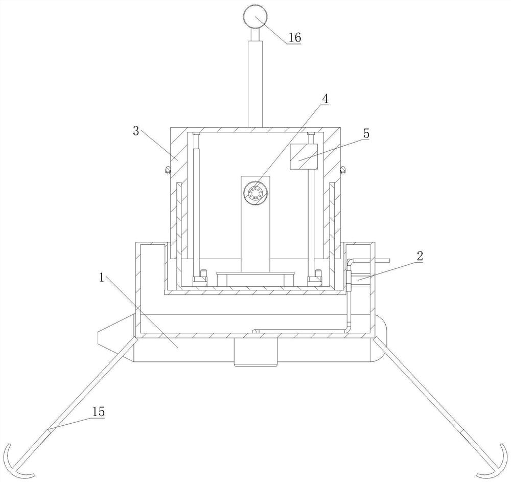 Water charging device for electric boat