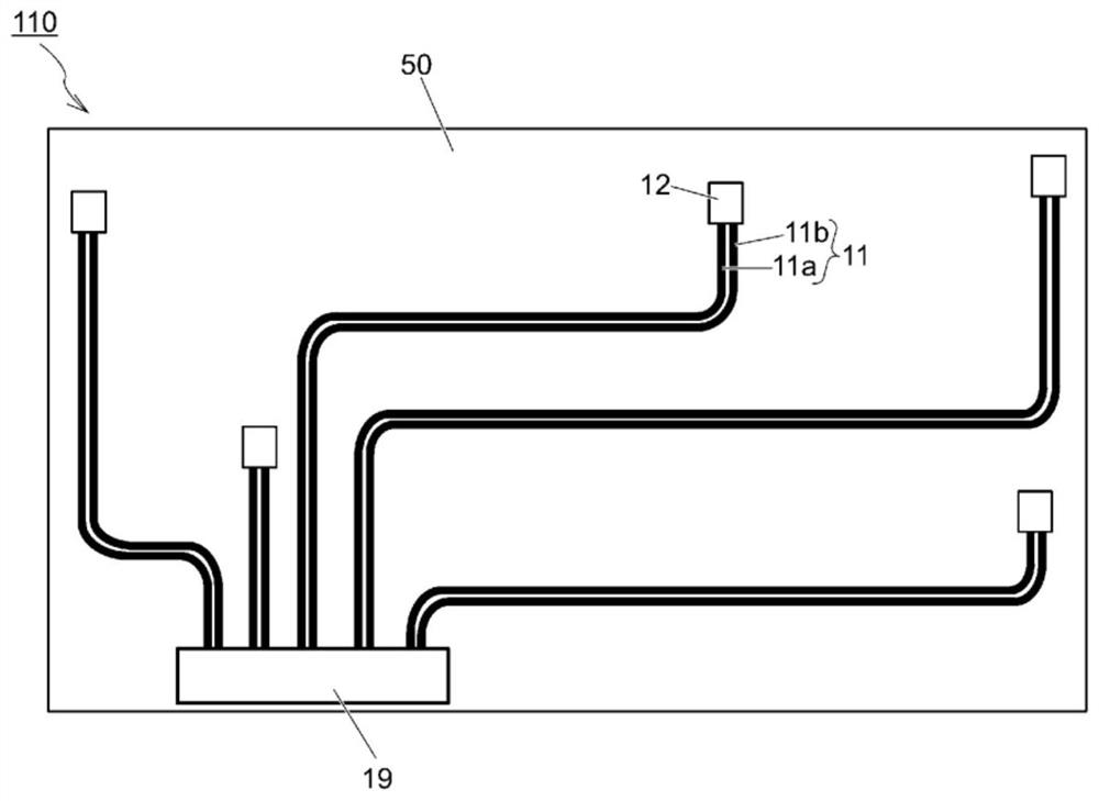 Temperature sensor film, electrically conductive film, and method for producing same