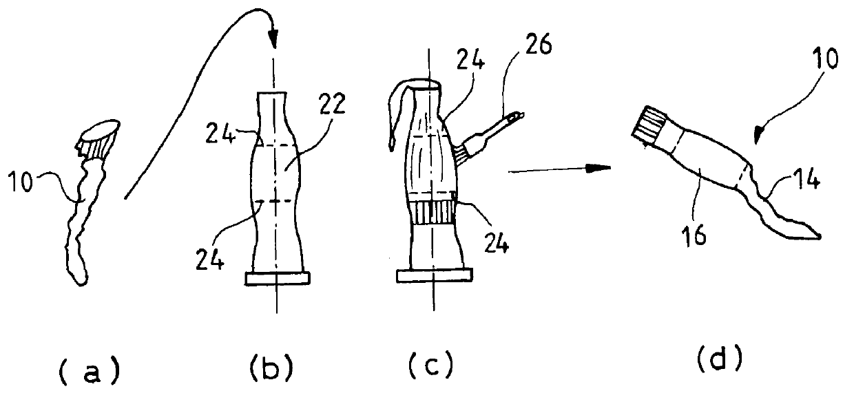 Adapted compression/splint orthosis for reinforcement of the calf musculoaponeurotic pump