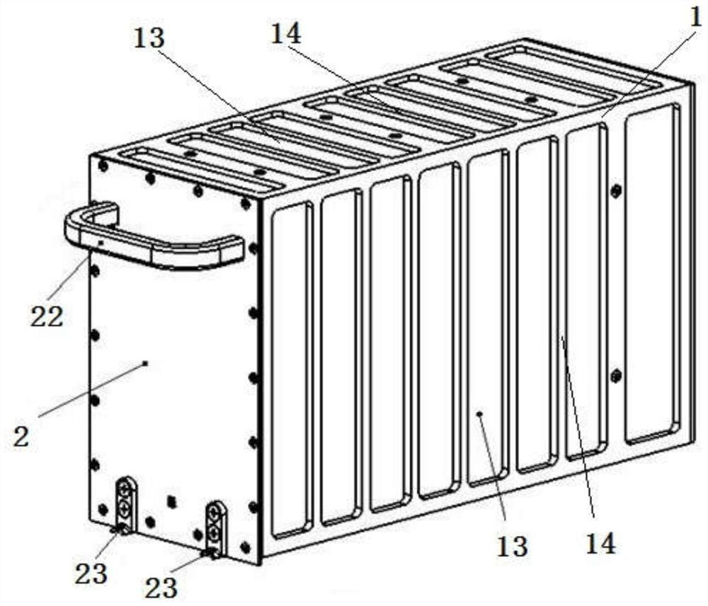 Composite material shielding case