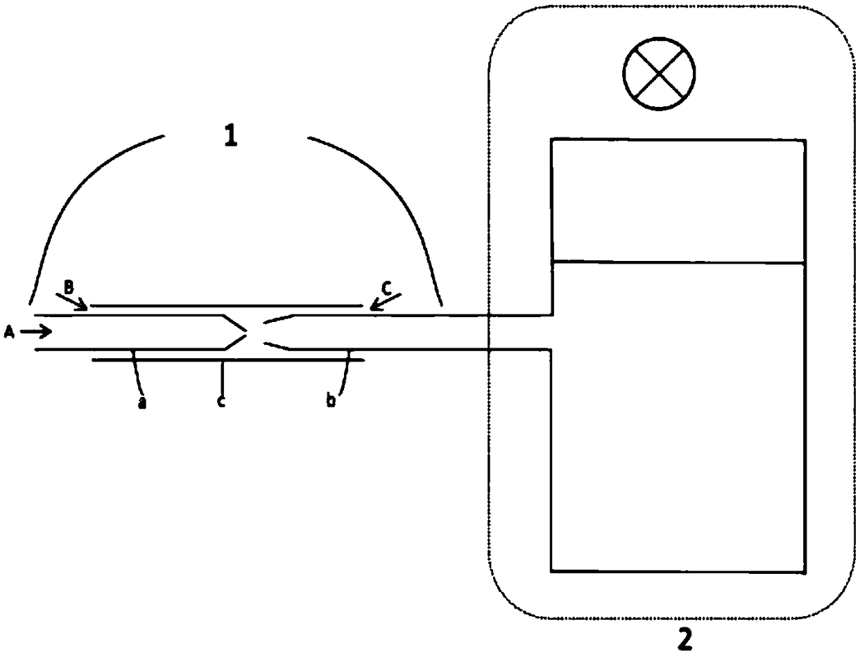 Millimeter-level flow control technology-based water-soluble core blast bead preparing method