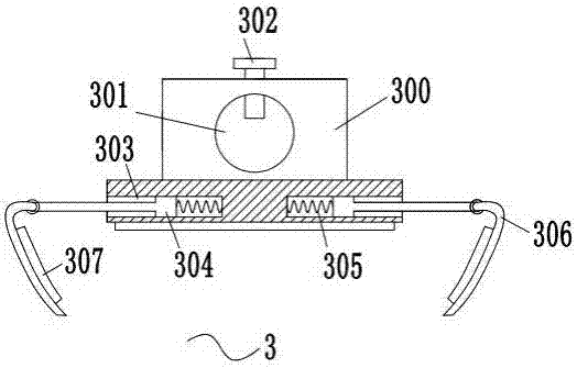 Thoracic-surgery anti-blocking drainage device