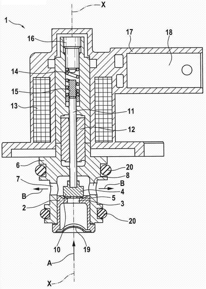 Proportional valve with improved sealing fit