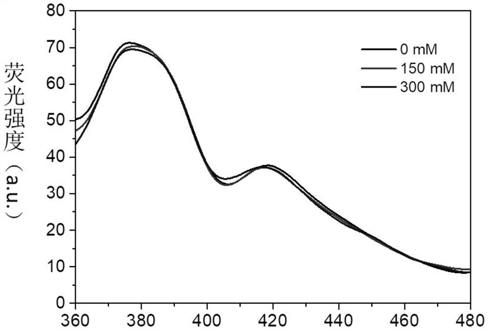 A kind of potassium ion probe and its preparation method and application