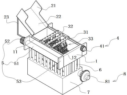 Hot air device for drying bentonite additives