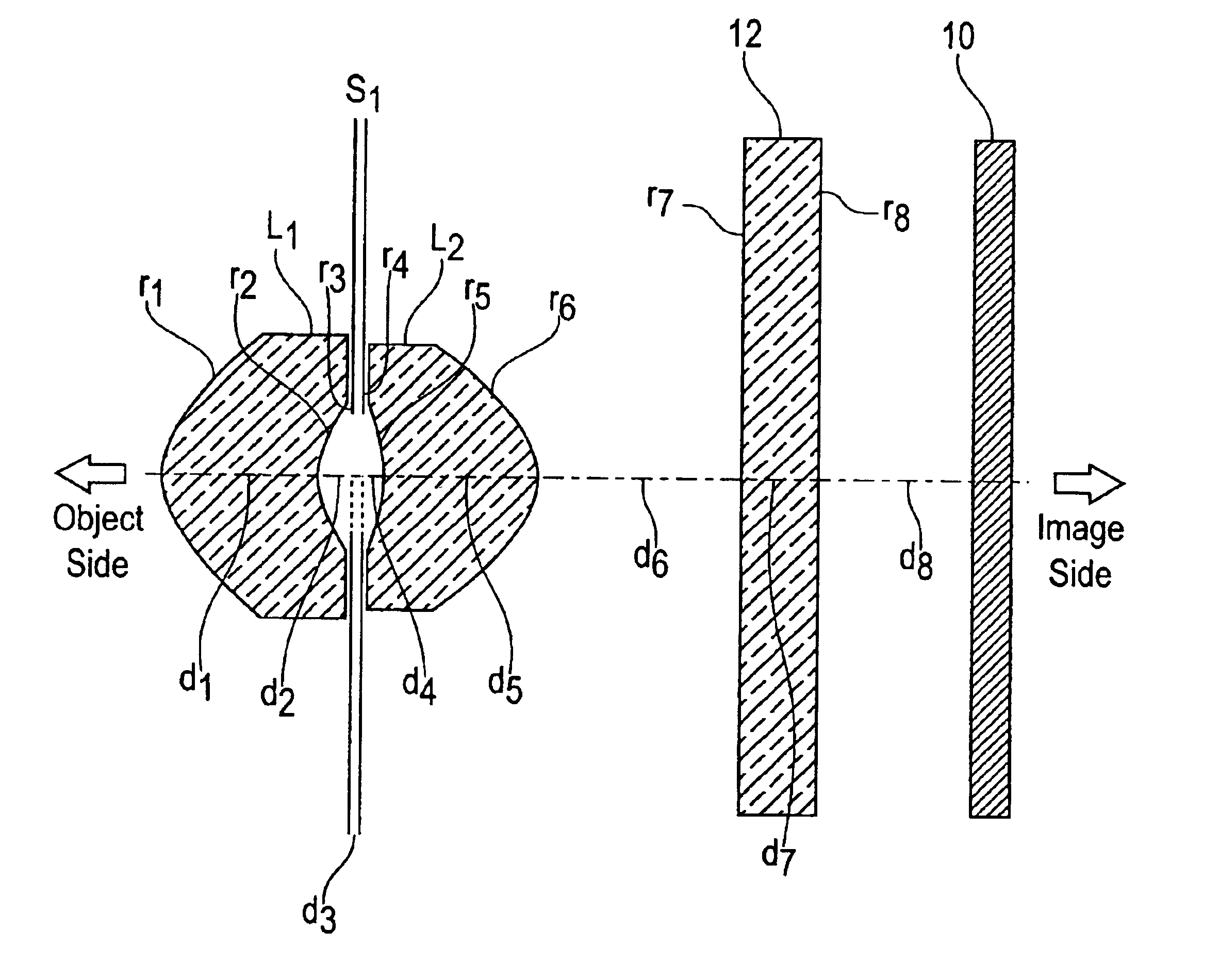 Lens for image pickup