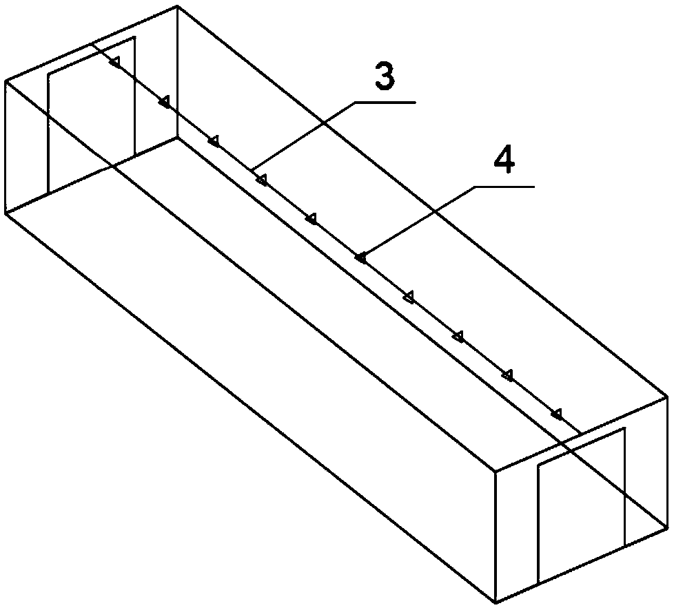 Spraying system based on urban rail traffic