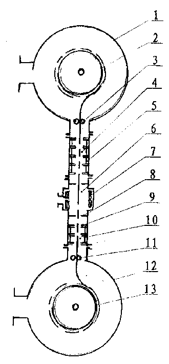 Manufacturing method of lead acid battery electrode plate grid and its equipment