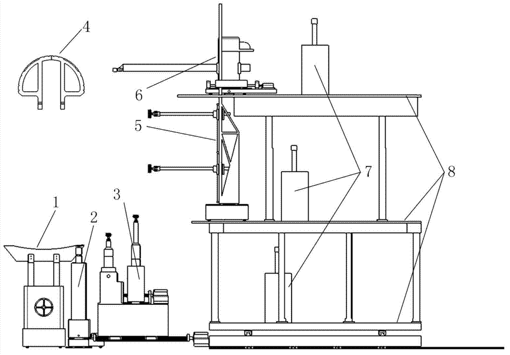 Method and device for folding and flexibly positioning body wallboard