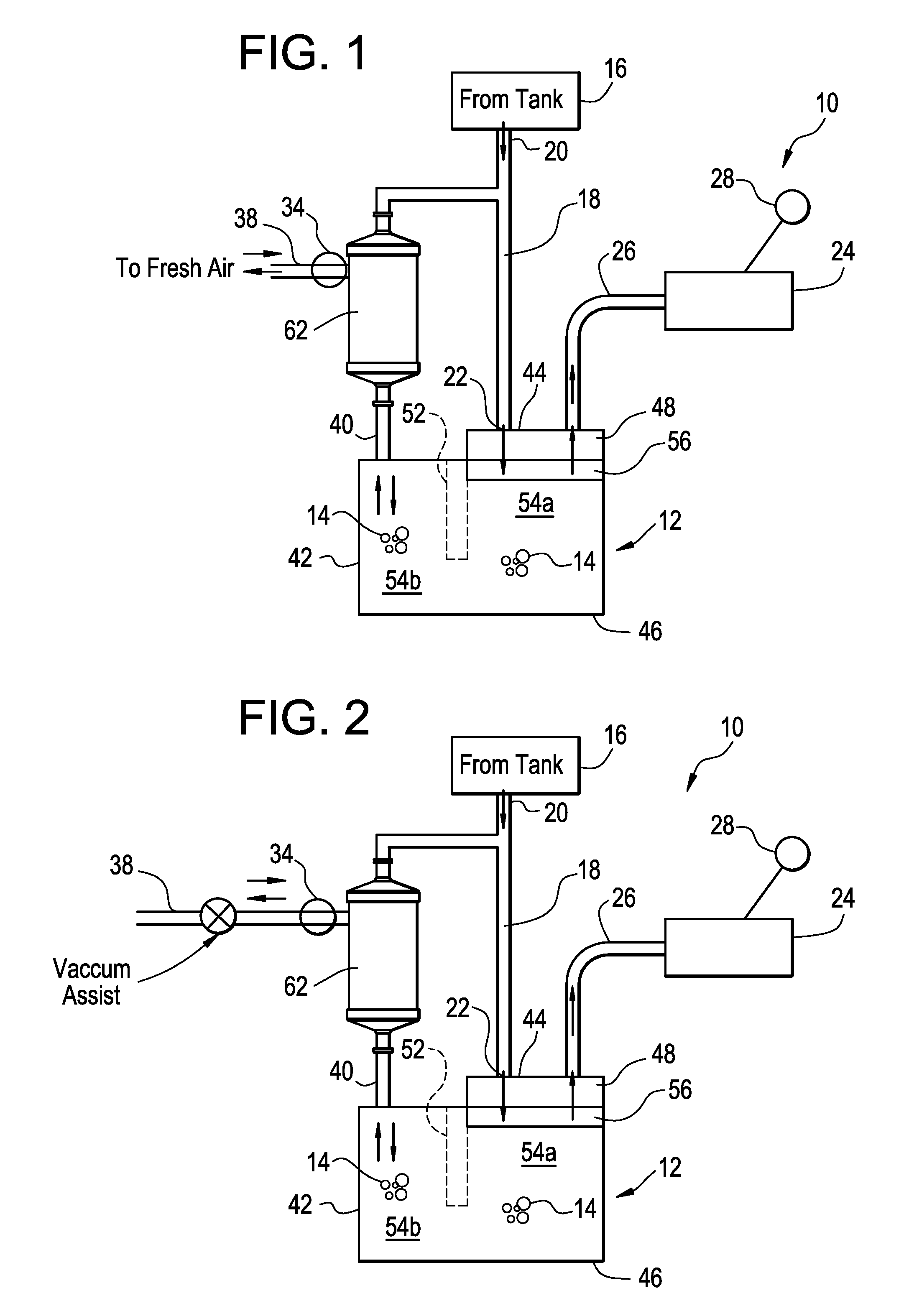 Evaporative emissions canister with external membrane