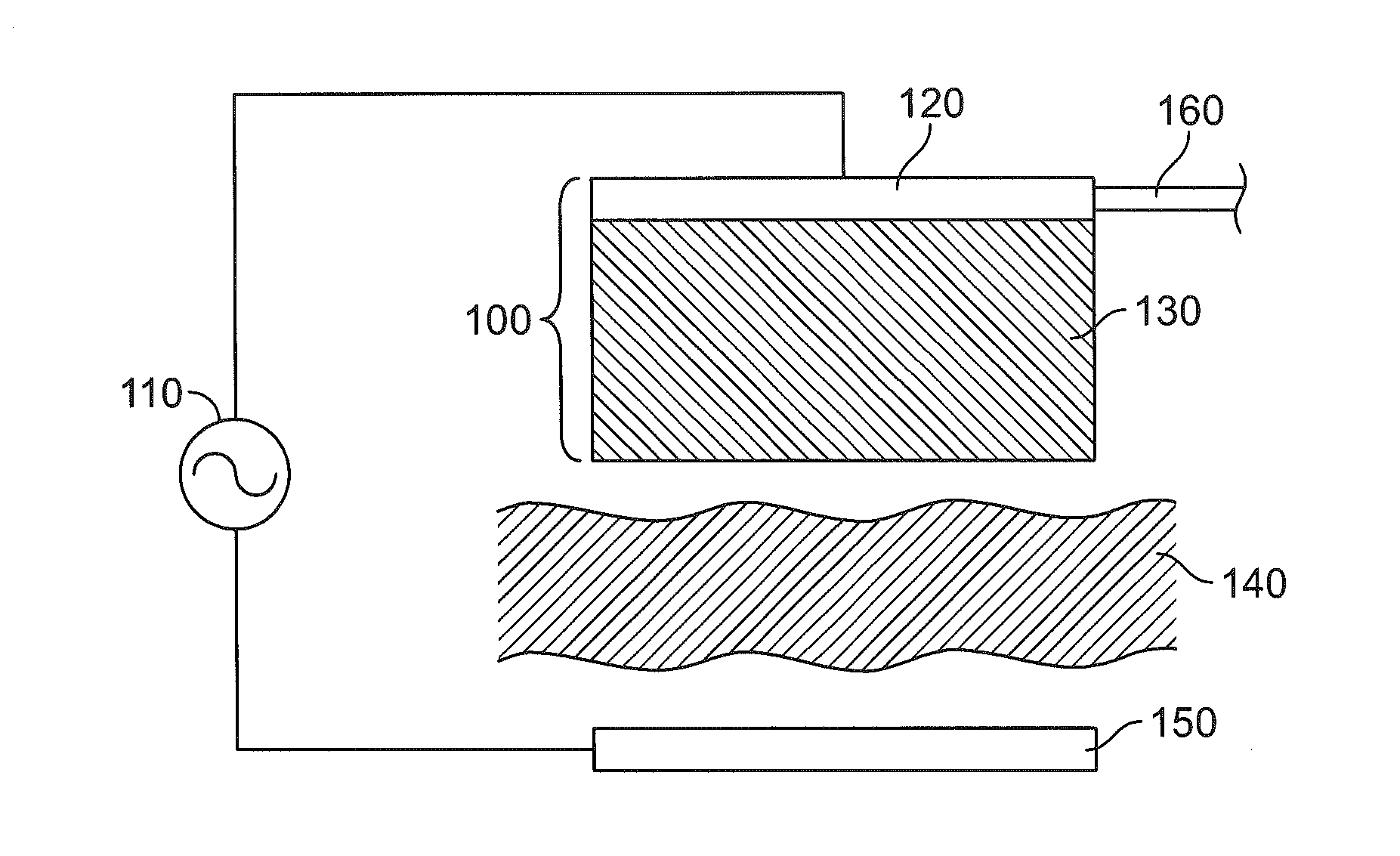 Non-electric field renal denervation electrode