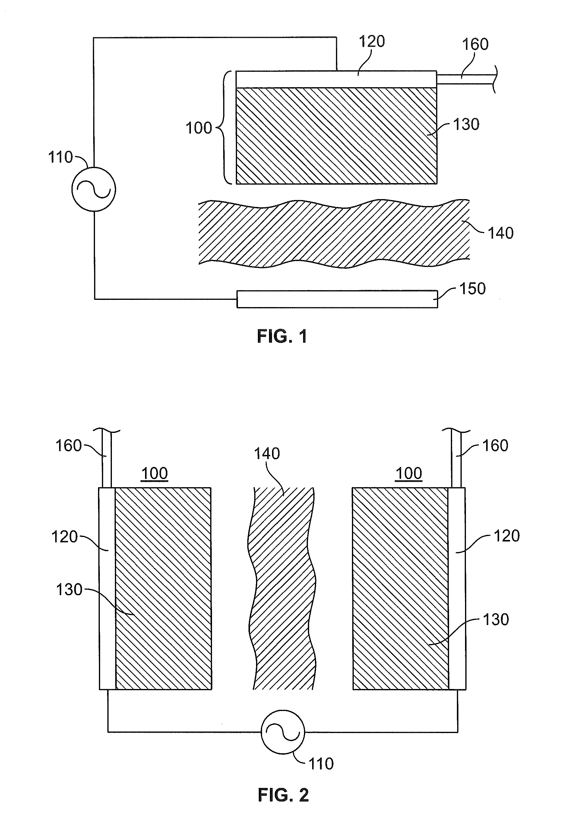 Non-electric field renal denervation electrode