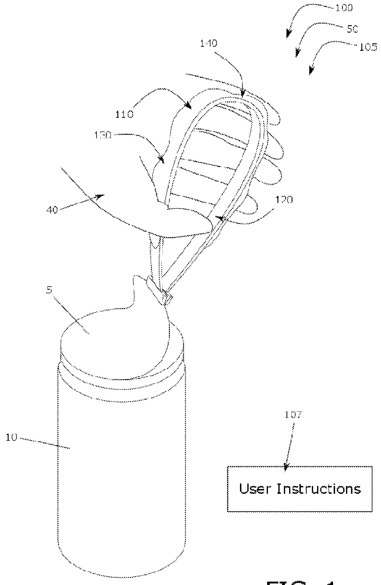 Container seal removal device