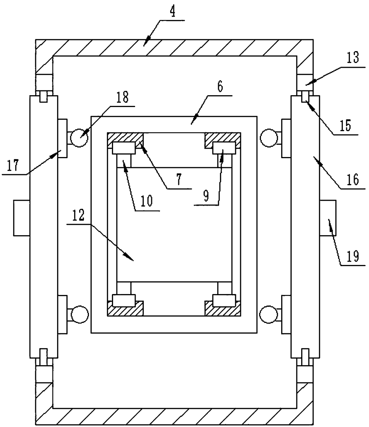 Vehicle loaded with medical apparatuses