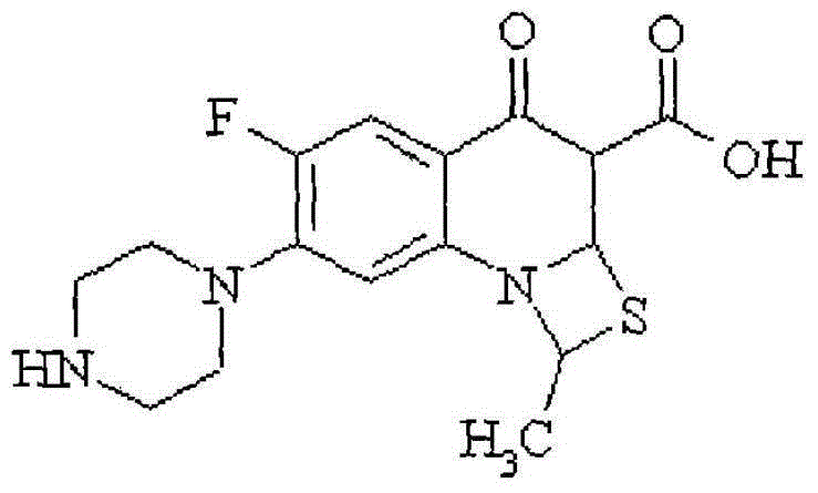 A kind of Ulifloxacin eye drops and preparation method thereof