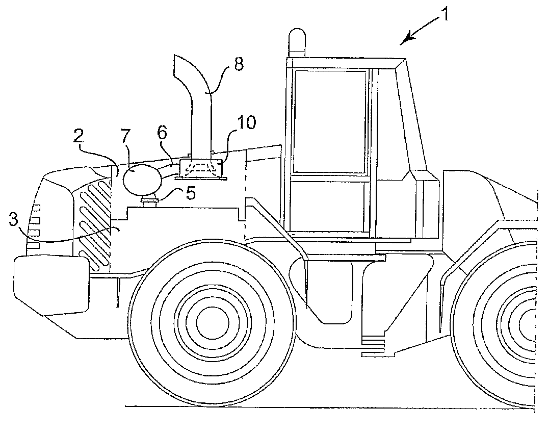 Method for ventilating a working machine, and such a working machine