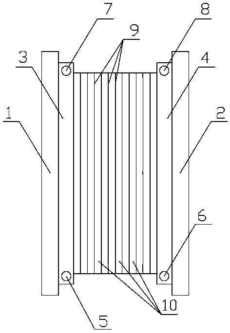 Post-processing method for squeezed alkali liquid in diffusion dialysis recycling viscose manufacture