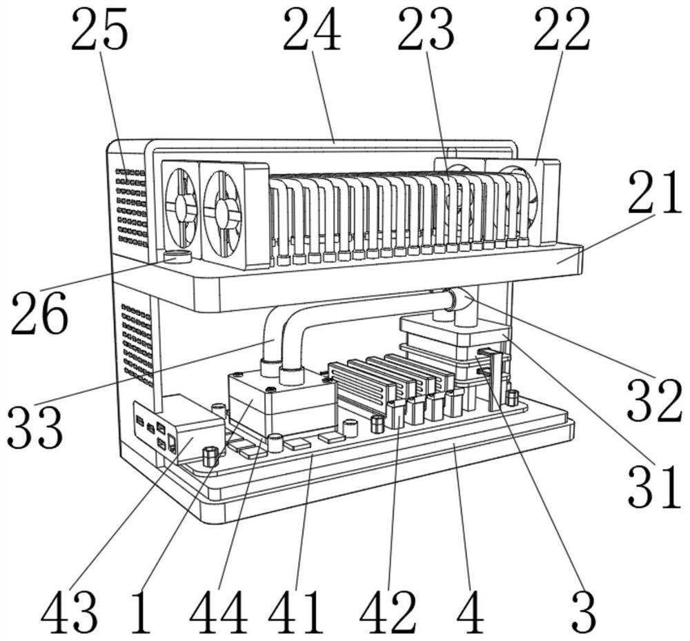 Data acquisition and processing device based on big data