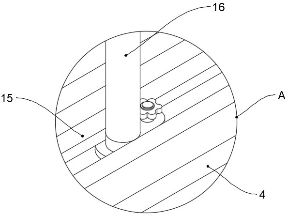 Wedge-shaped magnetic material straightening and distributing device