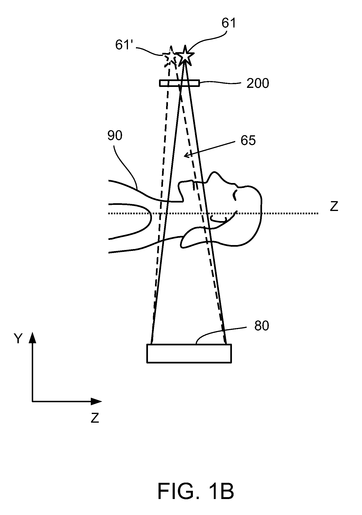 Method and apparatus for focal spot position tracking