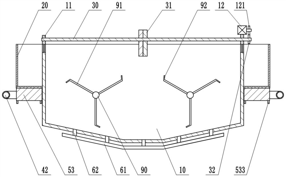 Recovering system for plastic casings of waste lead-acid batteries