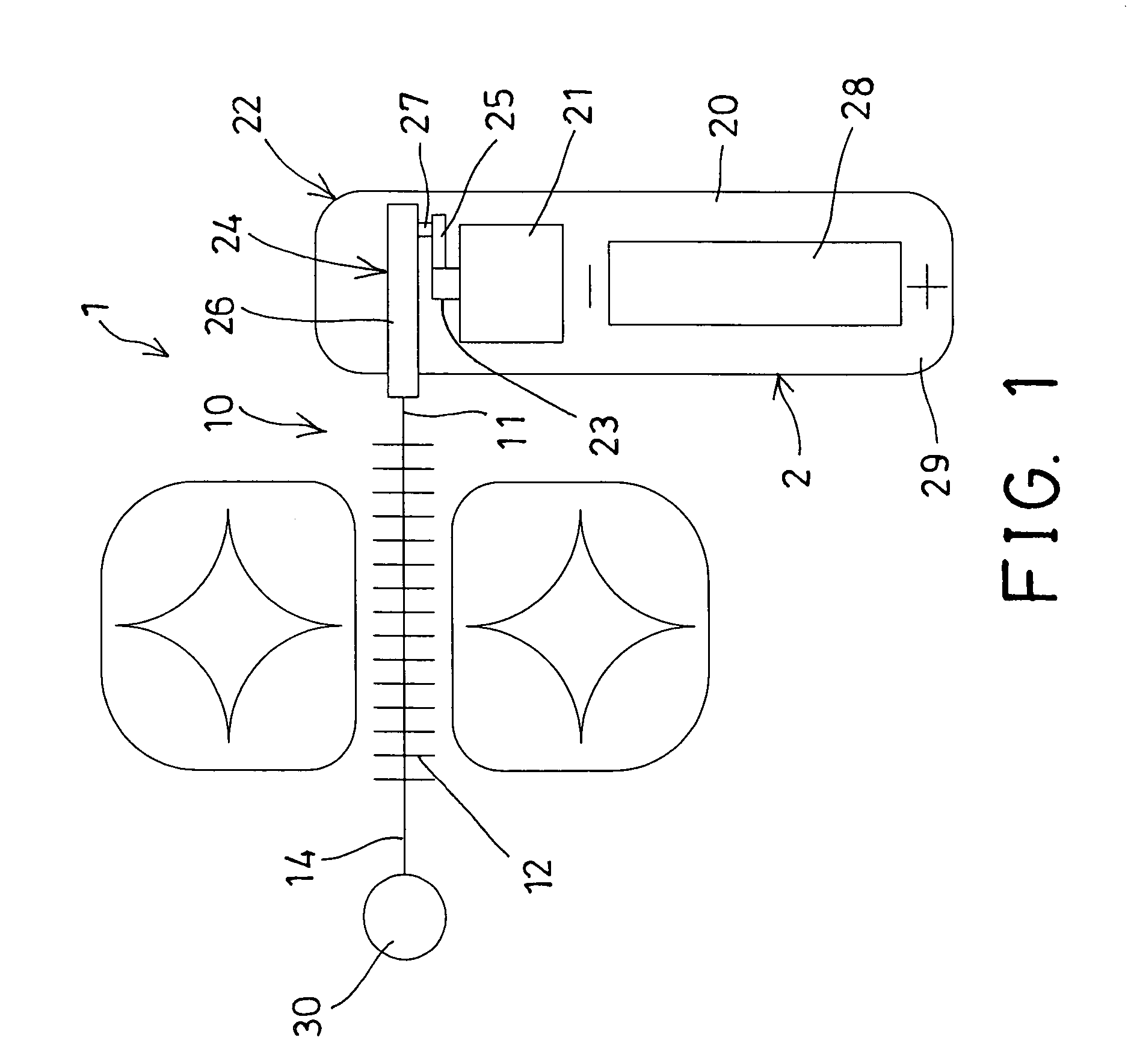 Reciprocating interdental toothbrush