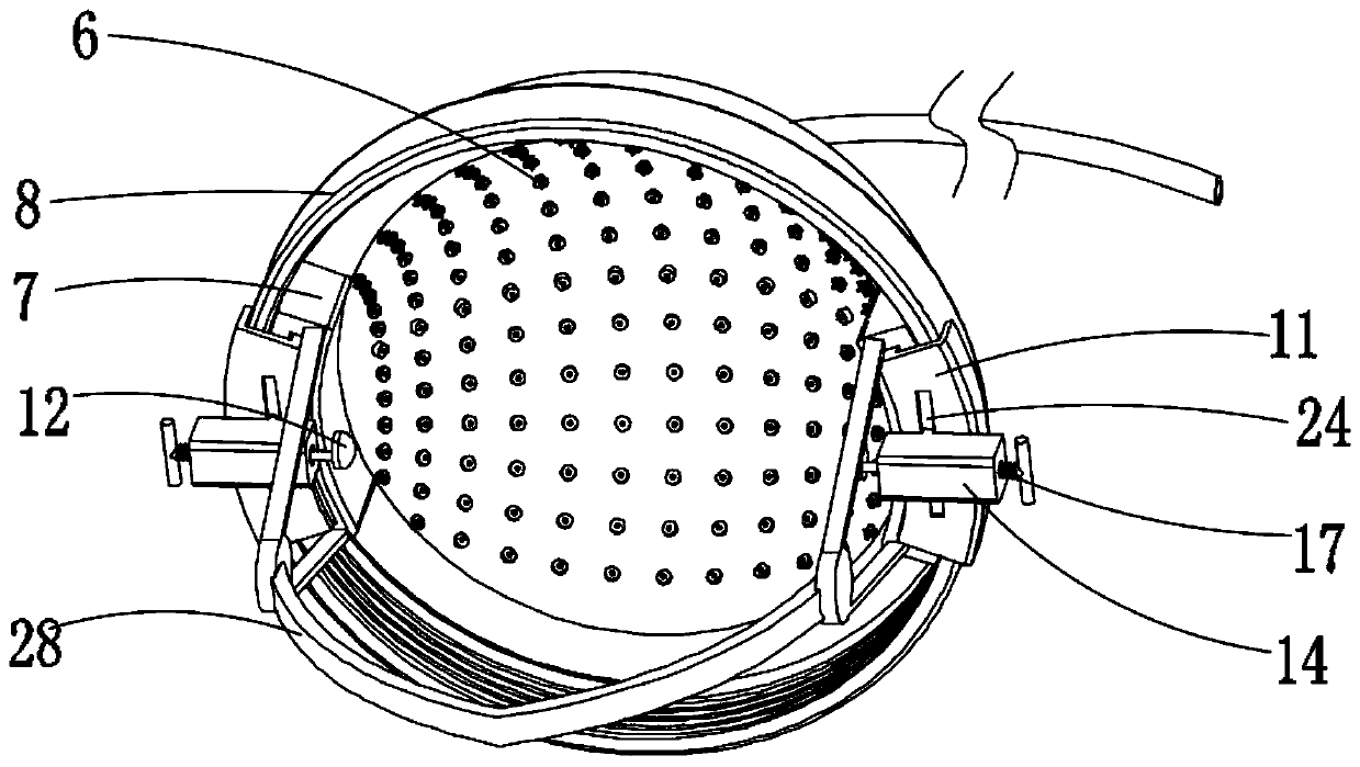 Migraine treatment device in neurology