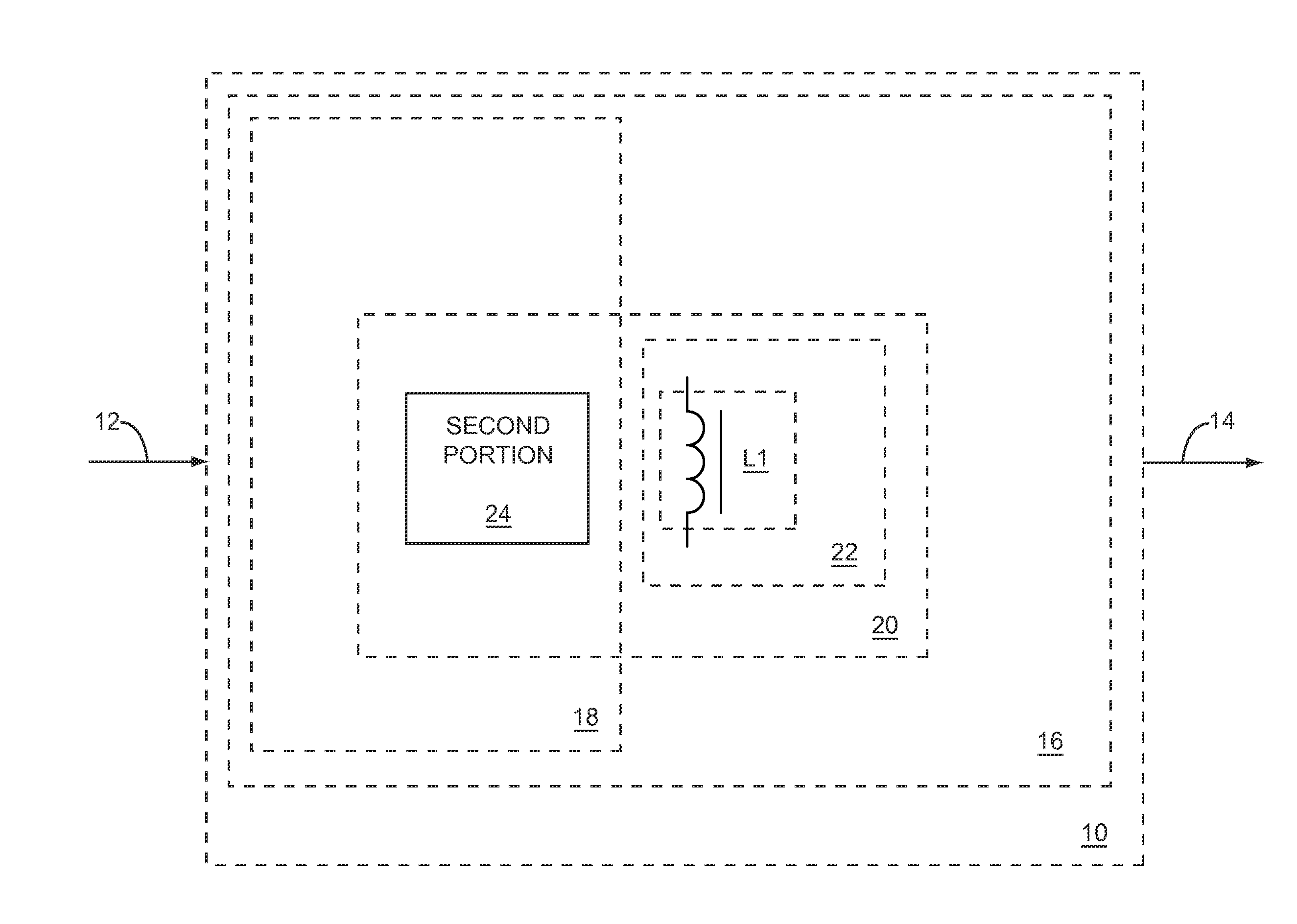 Power amplifier with tunable bandpass and notch filter