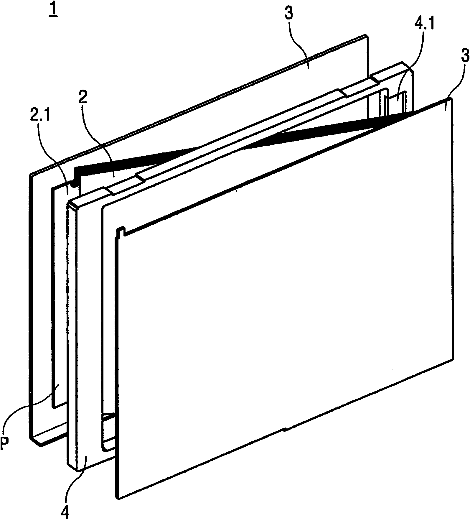 Method for producing an individual cell for a battery