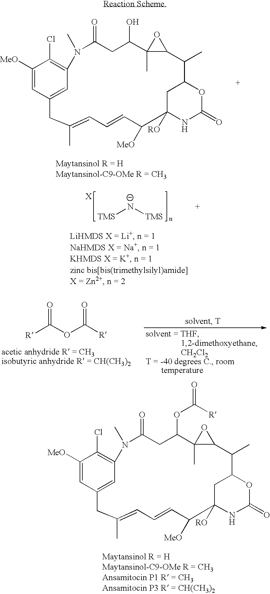 Method for the preparation of maytansinoid esters