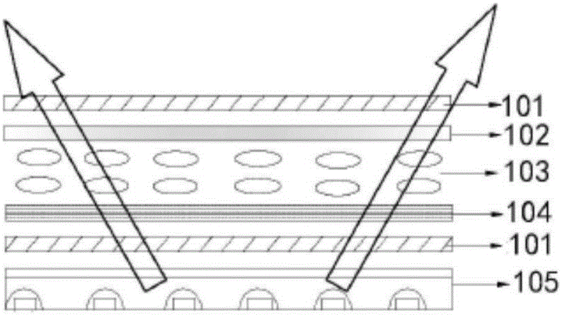 Scattering film and array substrate with same