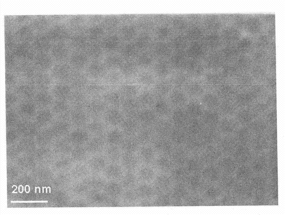 Monodispersity polystyrene nanosphere and preparation method thereof