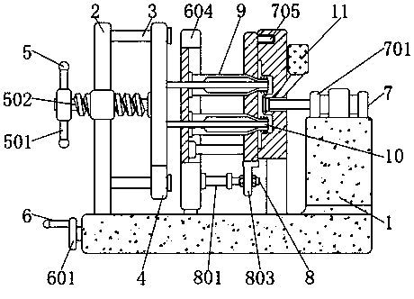 Gearbox shell aluminium alloy die-casting die