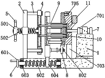 Gearbox shell aluminium alloy die-casting die