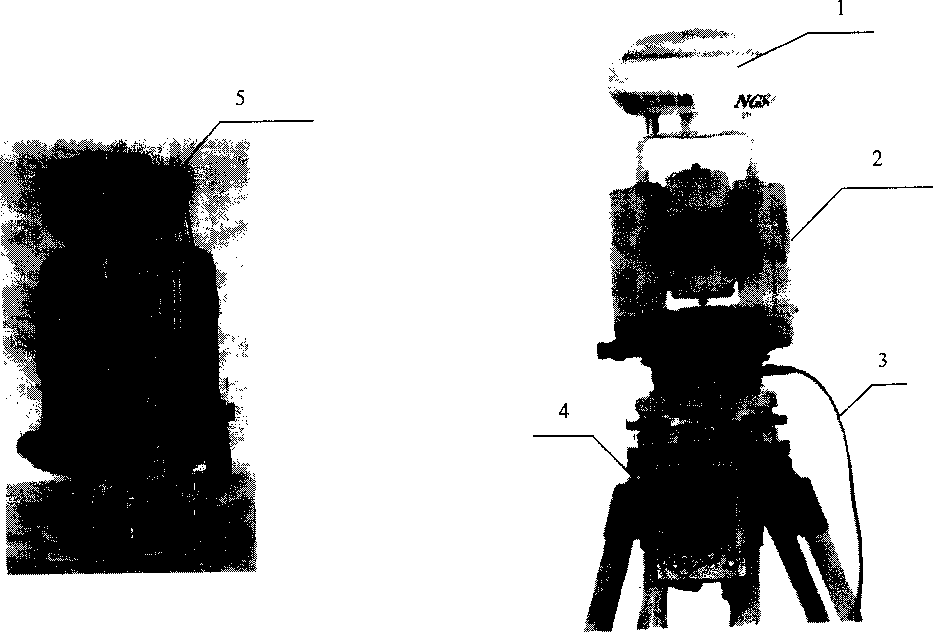 Video super-station instrument and forest measuring method