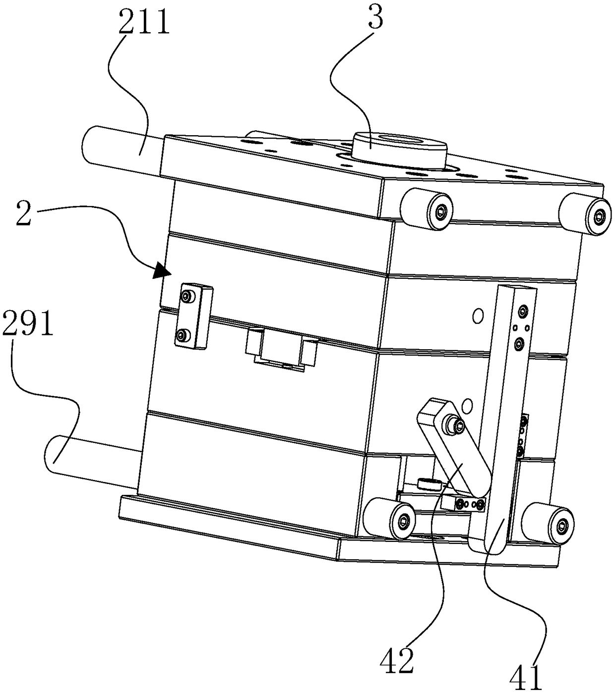 Automobile housing mould